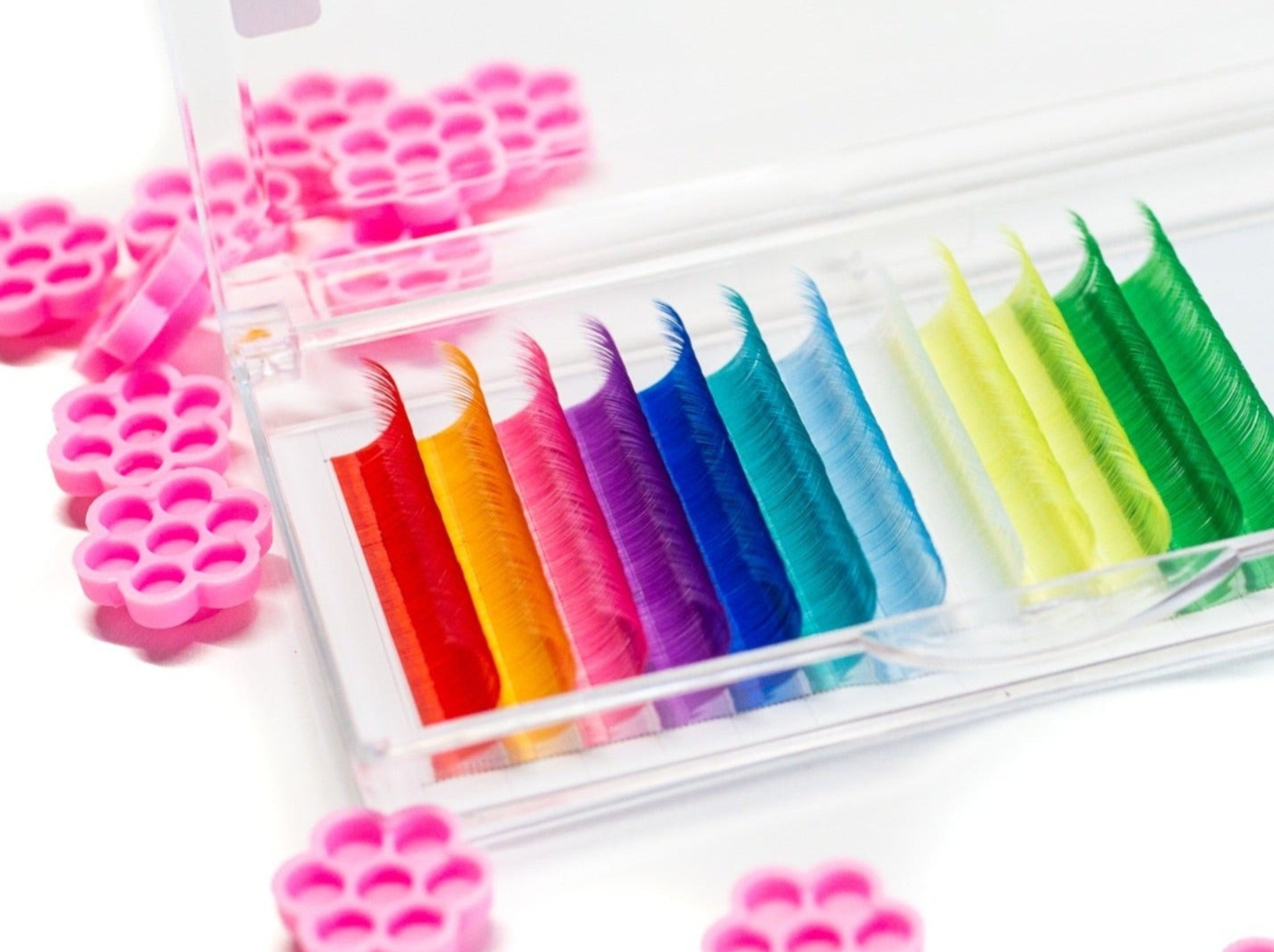 Vibrant Colored Volume Single Length Trays