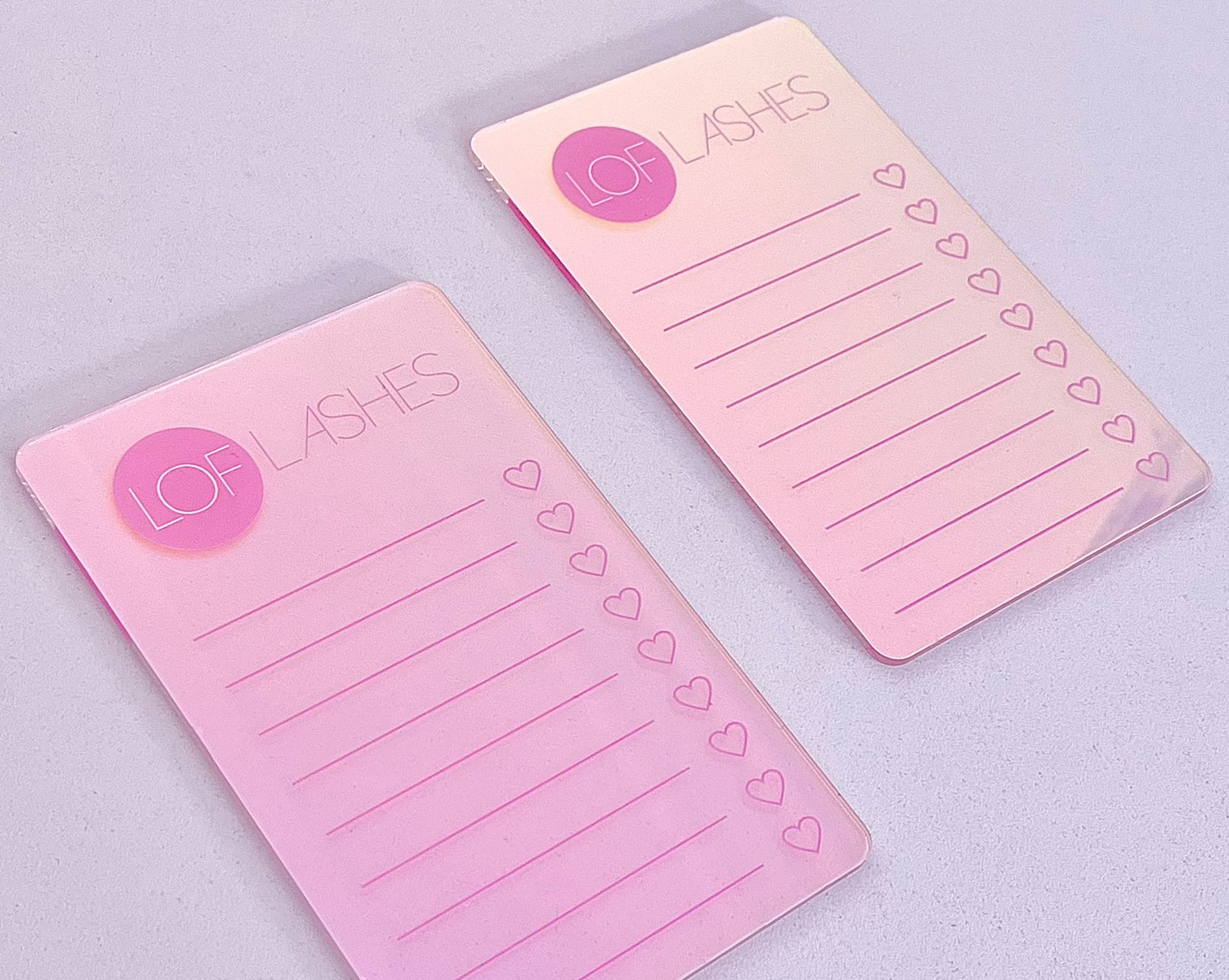Iridescent Acrylic Lash Tile