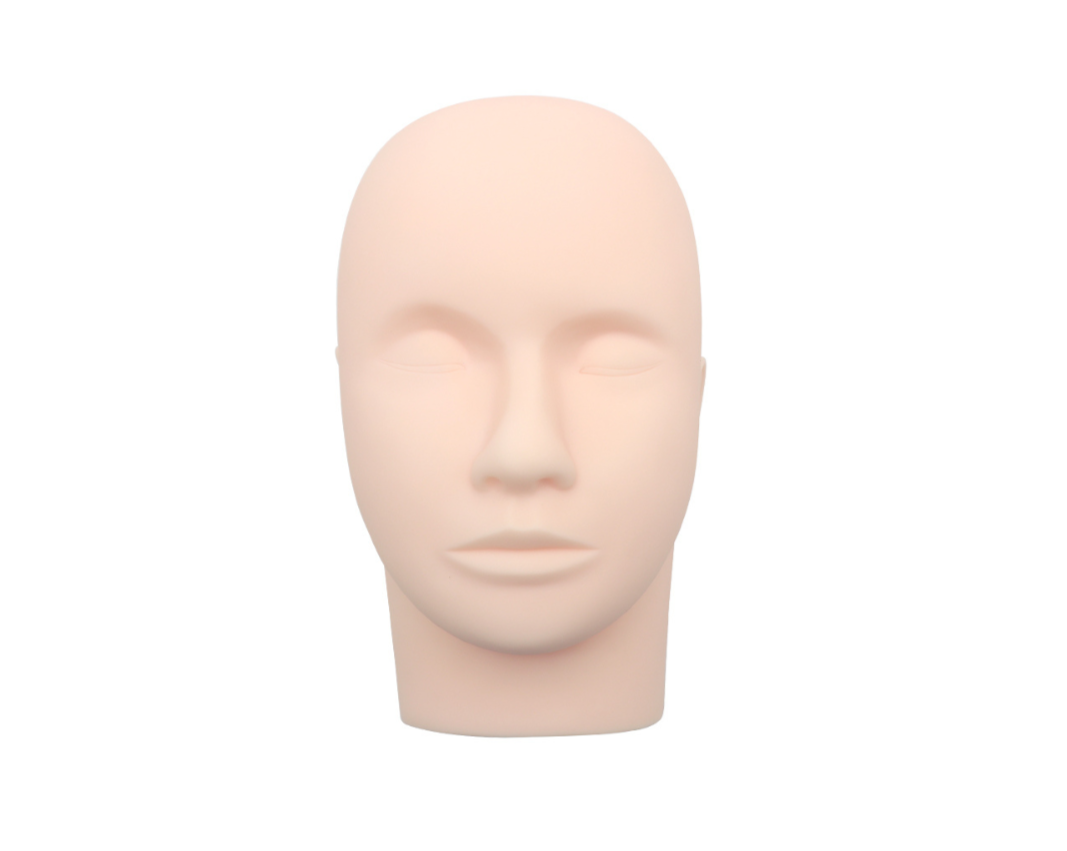 Mannequin Head and Practice Lash Strips